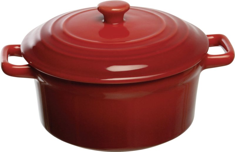 Mini-Casserole "Lexa" Ø12,5cm H:6,5cm rot (1)