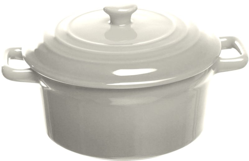 Mini-Casserole "Lory" Ø10cm H:5cm weiß (1)