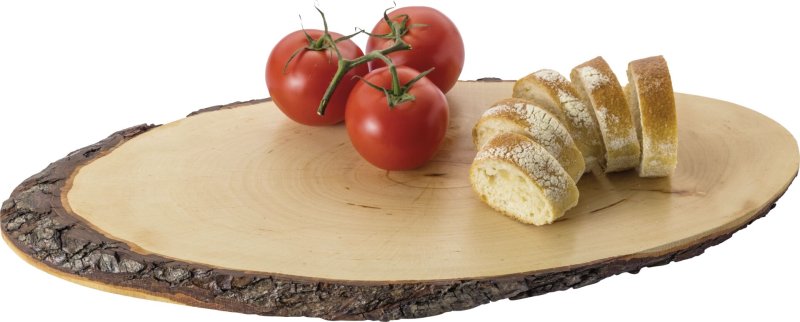 Rindenholzbrett oval 45cm (3)