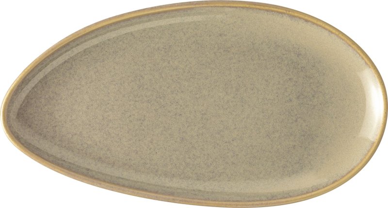 Porzellanserie „Vida" Platte flach oval 25,5cm (1)