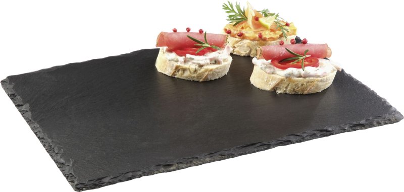 Naturschiefer-Buffetplatte Ø 25cm (5)