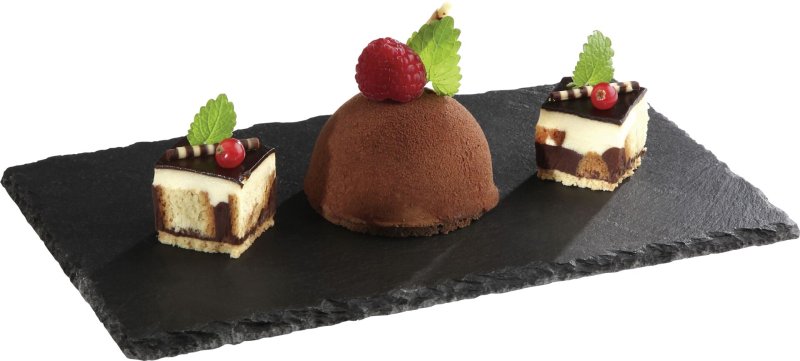 Naturschiefer-Buffetplatte Ø 25cm (9)