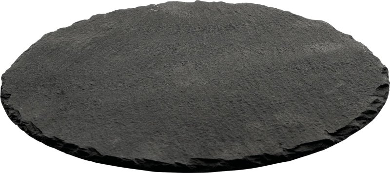 Naturschiefer-Buffetplatte Ø 30cm (1)