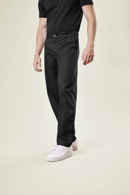 Herren-Hose "Regular-Fit" uni schwarz Größe 56 (3)