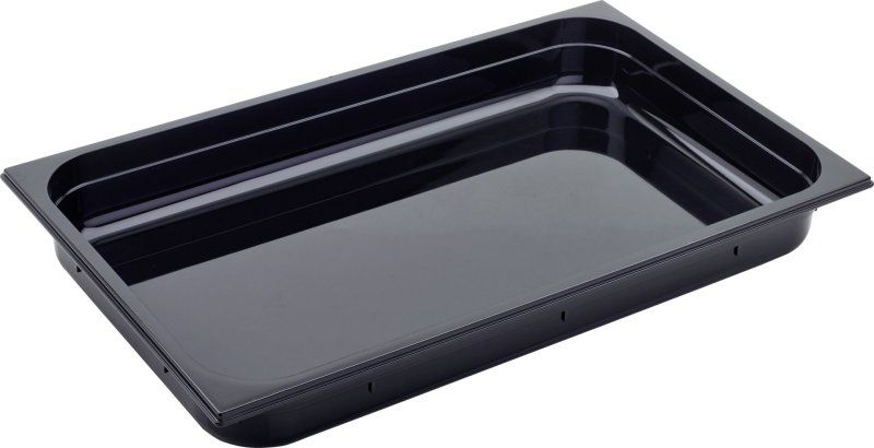 GN Behälter 1/1 Polycarbonat schwarz T: 100mm (2)
