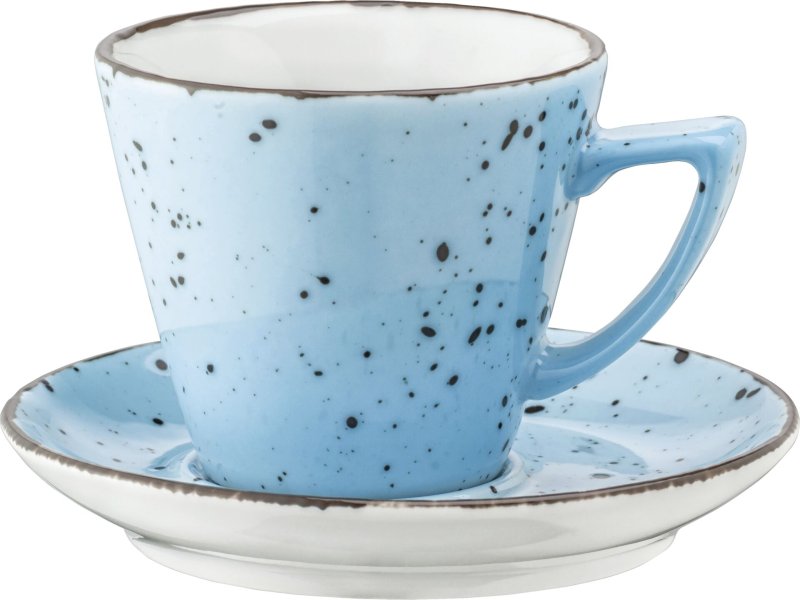 Porzellanserie "Granja" aqua Tasse obere Kaffee/Cappuccino (1)
