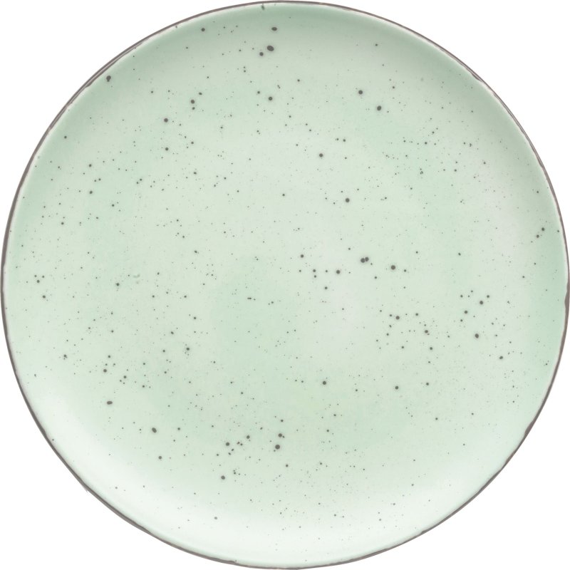 Porzellanserie "Granja" mint Teller flach Coup-Form, 25,7 cm (1)