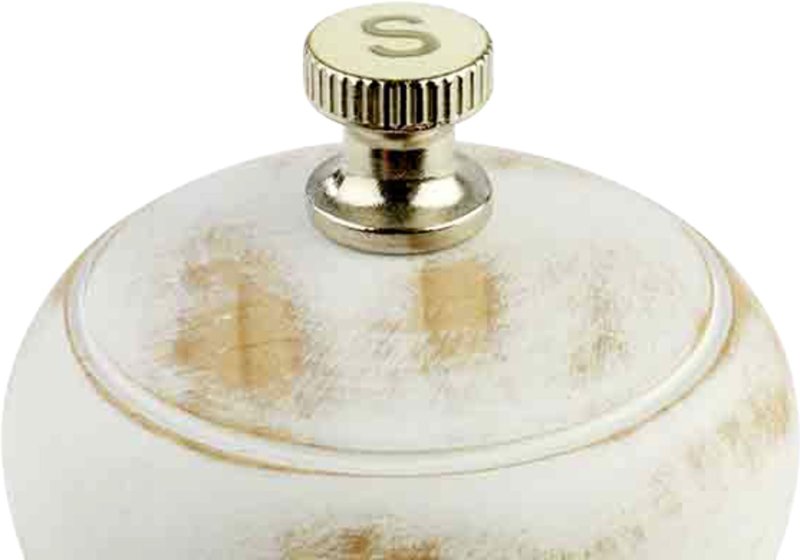 Mühle "Vintage" Salz, Mahlwerk aus Edelstahl (2)