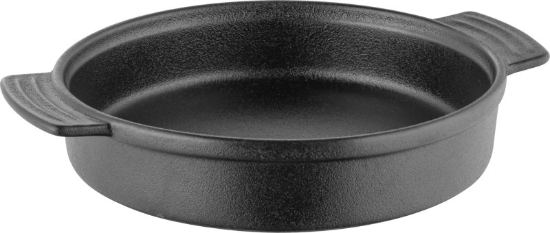 Porzellan Servierartikel "Java" rund Ø 21,7x3,5cm, 2 Kurzgriffe (1)