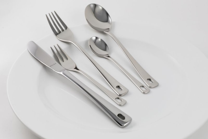 Besteckserie "KARINA gelocht" 3,0 mm 18/10 für Besteckständer Kaffeelöffel (2)