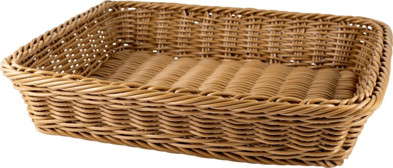 Korb GN 1/2, H: 6,5cm braun (1)