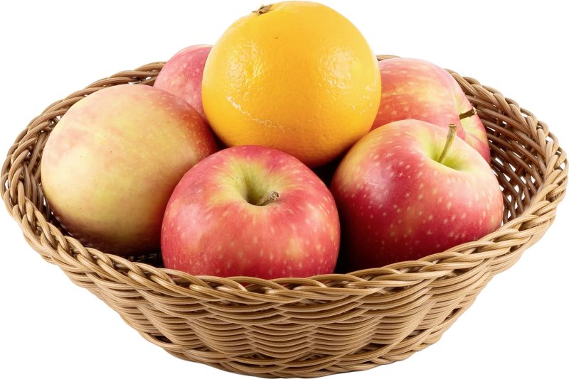 Korb rund 25x7cm beige (2)