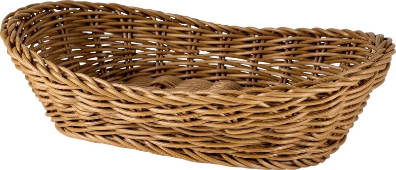 Korb Boot 26x17x8cm braun (1)