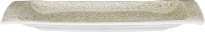 Porzellanserie "Shine" Sahara Platte flach eckig 28x4,5cm (1)