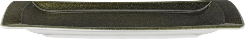Porzellanserie "Shine" Jungle Platte flach eckig 28x4,5cm (1)