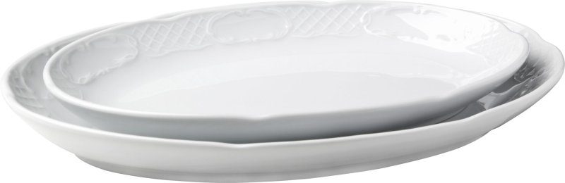Hotelporzellan "Florina" Platte oval, 28 cm (1)