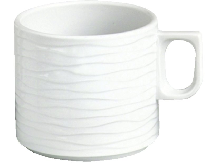 Hotelporzellan "Curved" Tasse Obere Kaffee (3)