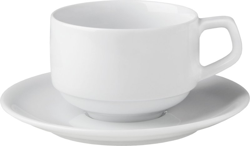 Hotelporzellan "Rotondo" Tasse stapelbar Espresso obere (1)