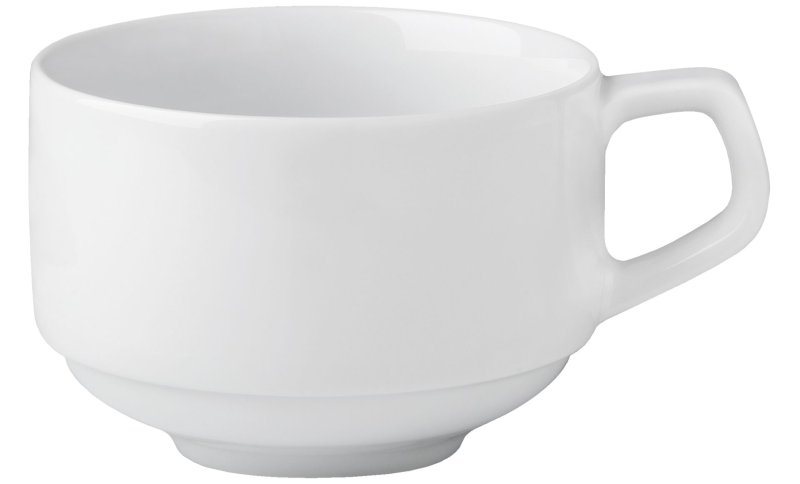 Hotelporzellan "Rotondo" Tasse stapelbar Kaffee obere (4)