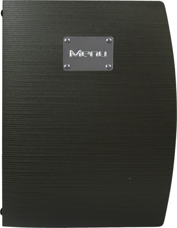 Menükarte "Beach" A4 schwarz (1)