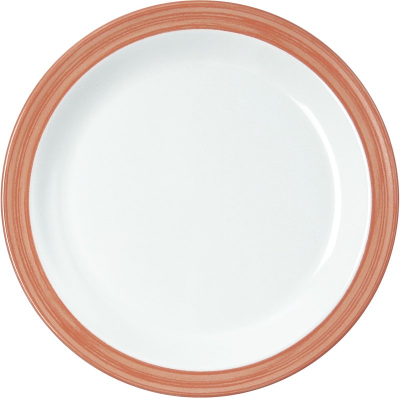 Teller flach "Colour" Ø19,5cm Melamin  orange (1)