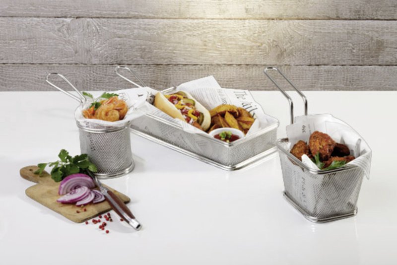 Mini-Servier-Frittierkorb, rund Ø 9 cm (2)