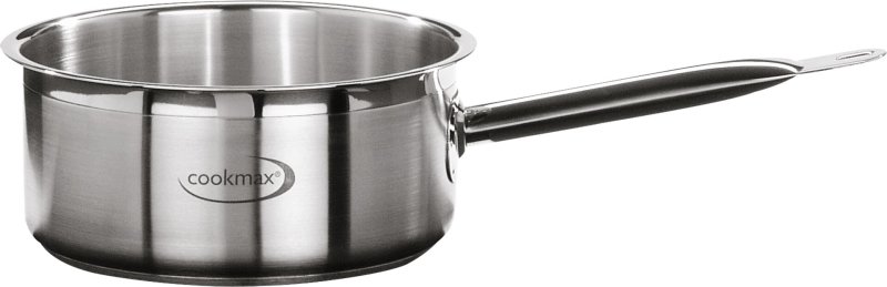 Stielkasserolle flach "Cookmax Professional" Ø 16 cm, H: 7 cm. Inhalt 1,4L (1)