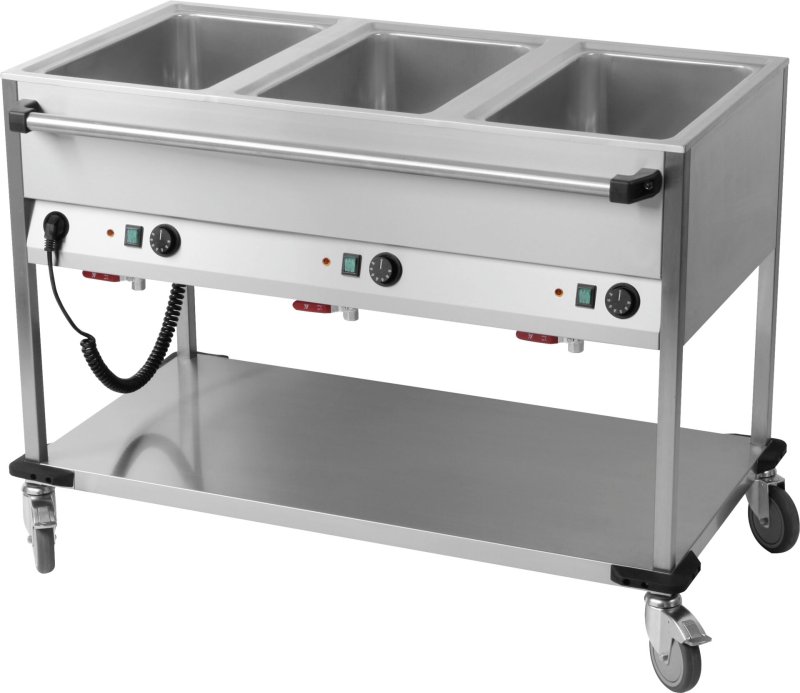 Fahrbares Wasserbad 3 Becken (1)