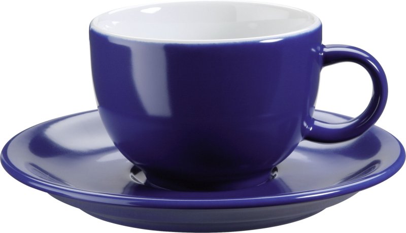 Kaffee-/Cappuccinotasse obere blau (1)