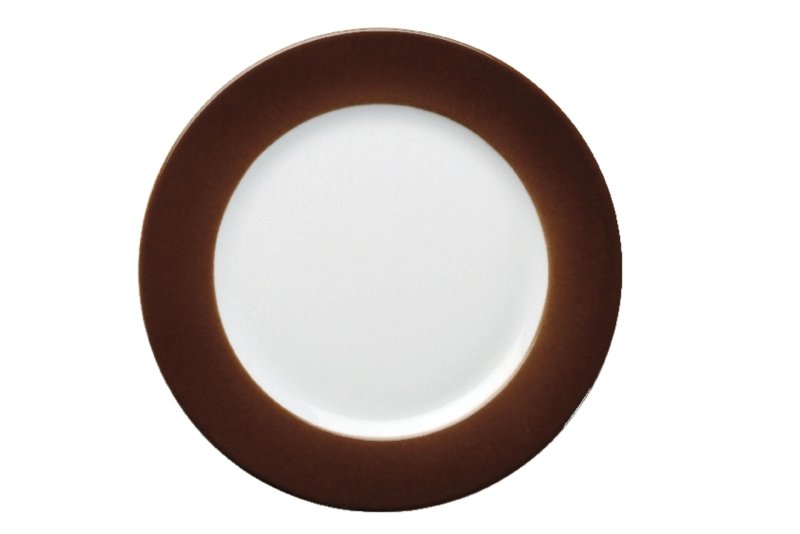 Teller flach Ø 26 cm mocca (1)