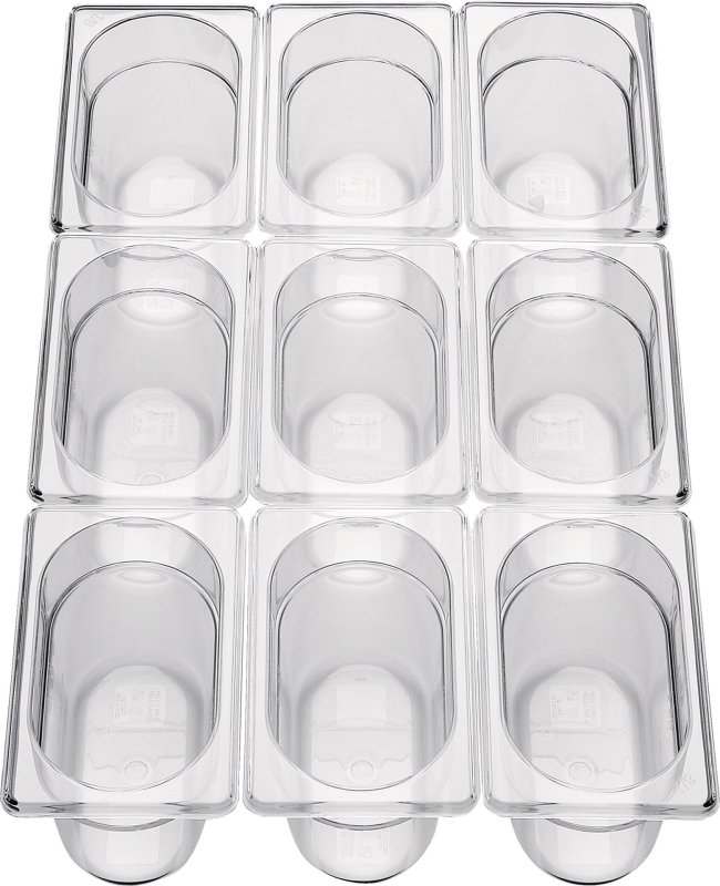 GN-Behälter 1/9 Polycarbonat 65mm (1)