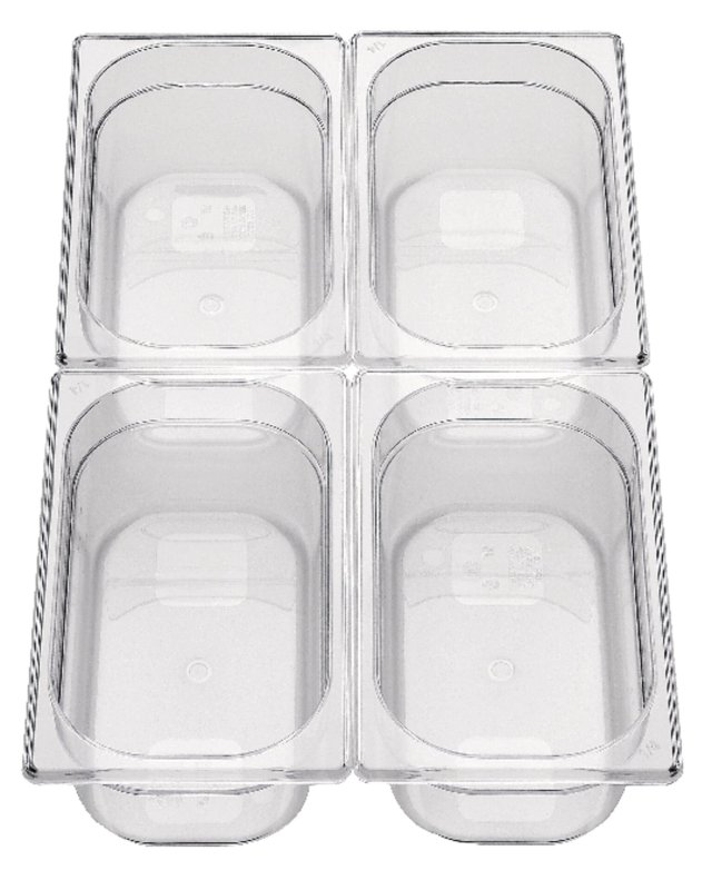 GN-Behälter 1/4 Polycarbonat 65mm (1)