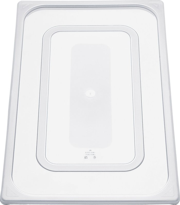GN-Deckel ohne Löffelausschnitt Polypropylen für 1/2 (1)