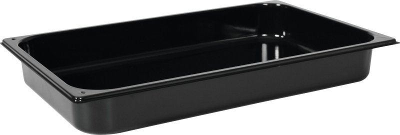 Konvektomatenblech GN, schwarz emaillliert 6,5 cm tief (1)