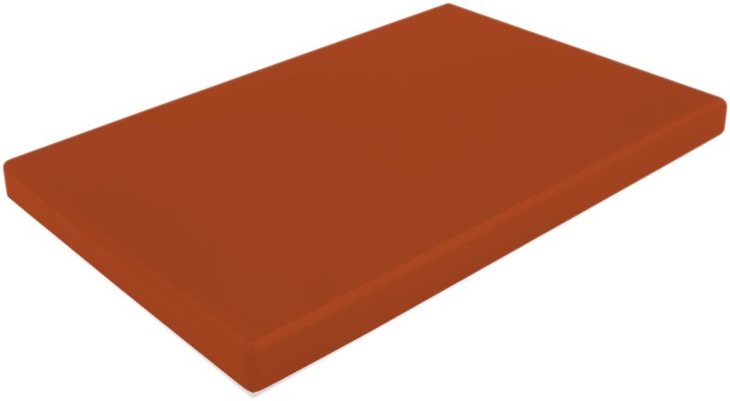 Schneidbrett PE 500 braun 60x40x2cm (1)