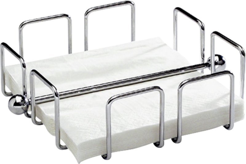 Serviettenständer "Wire" für 50 Servietten, 19,0x19,0x6,5 cm (1)