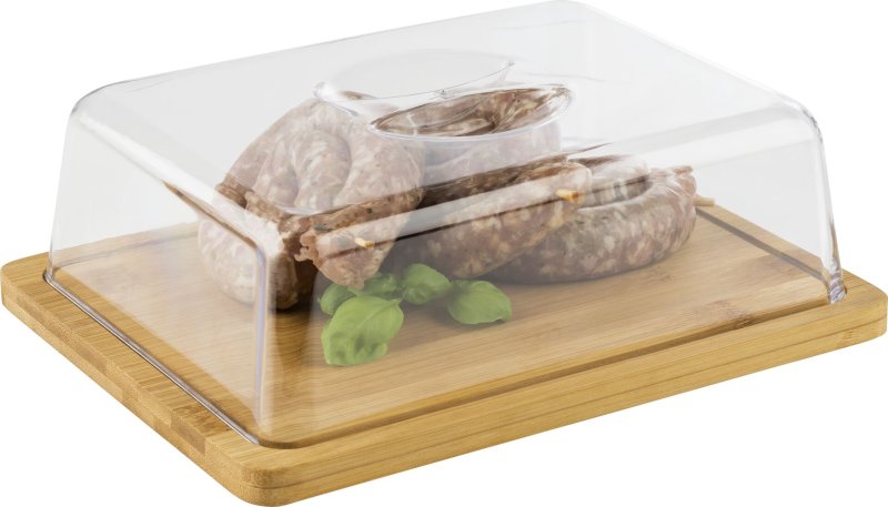 Tablett mit Haube, 2-tlg. 24x18,5x8 cm (2)