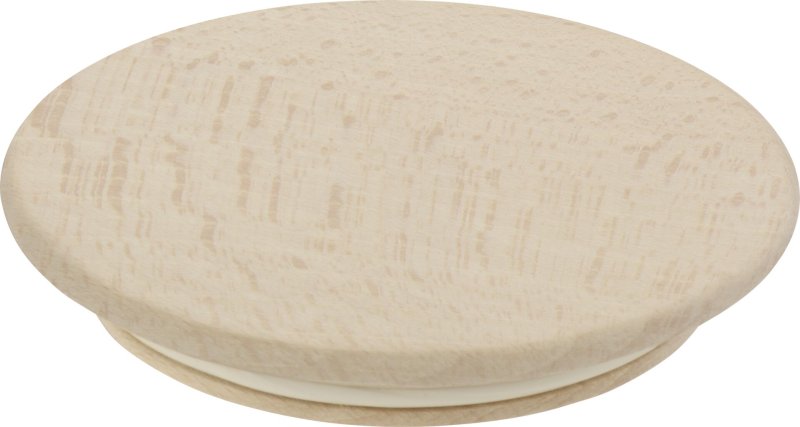 Holzdeckel Buche mit Silikonring Ø 10 cm (2)