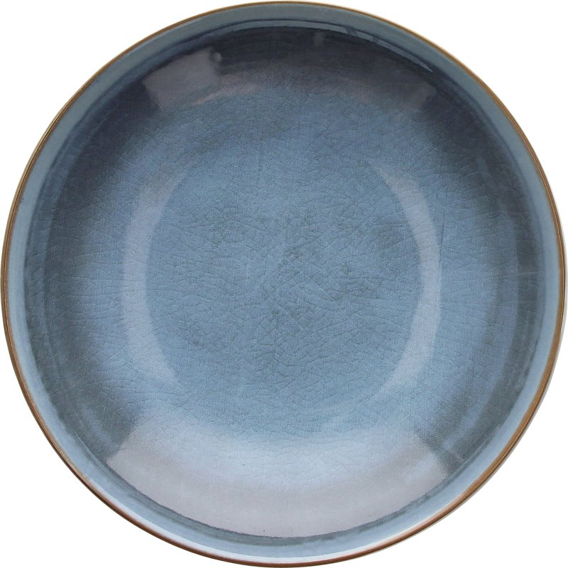 Porzellanserie "Terra" Teller tief Ø26 cm blau (1)