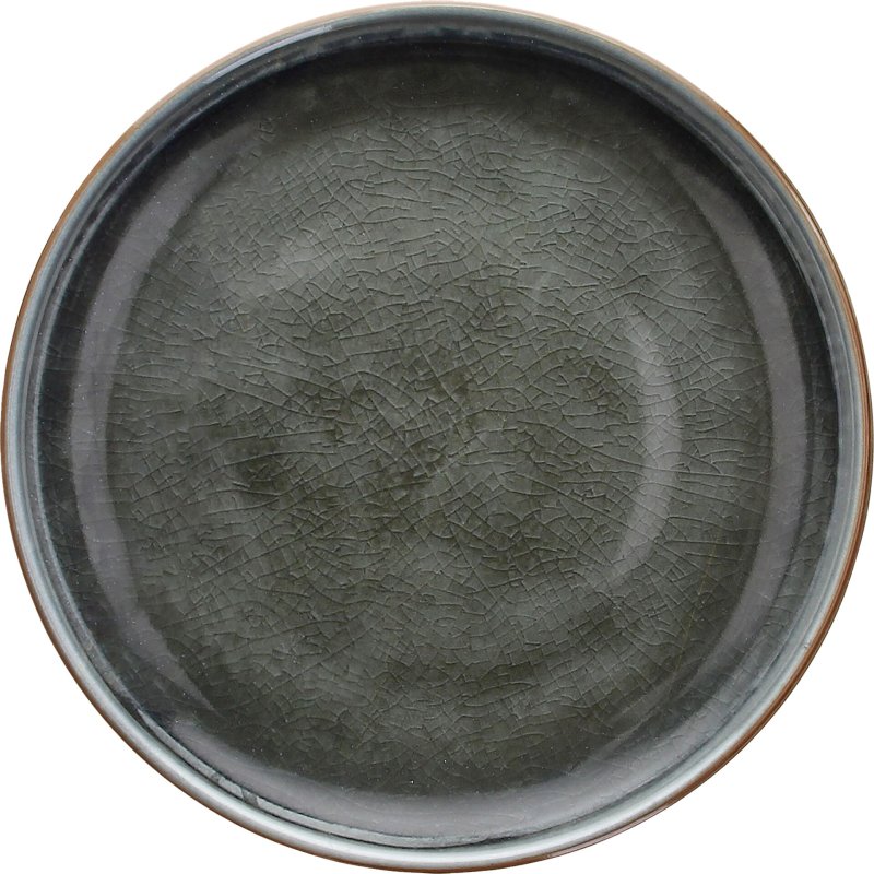 Porzellanserie "Terra" Pizzateller Ø32,5 cm grau (1)