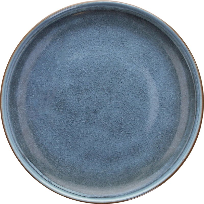 Porzellanserie "Terra" Pizzateller Ø32,5 cm blau (1)