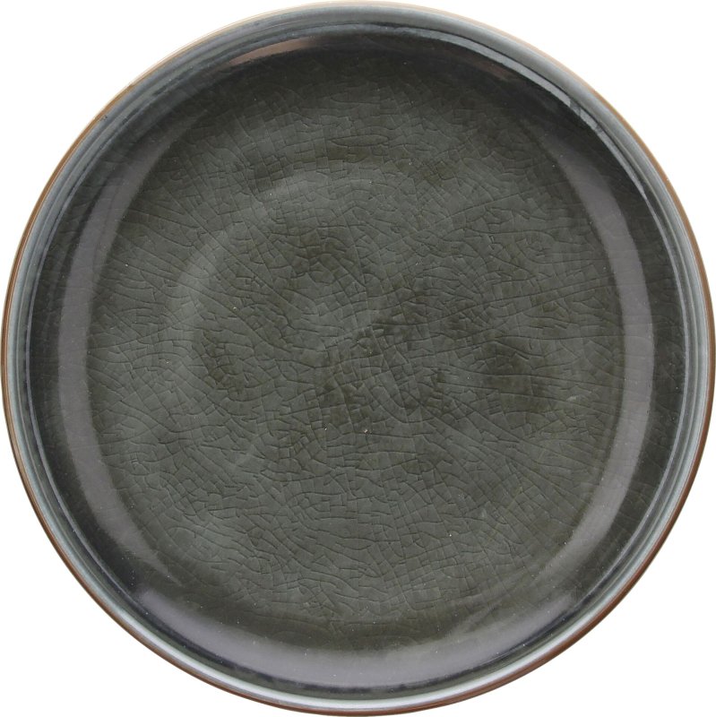 Porzellanserie "Terra" Teller flach Ø28,5 cm grau (1)