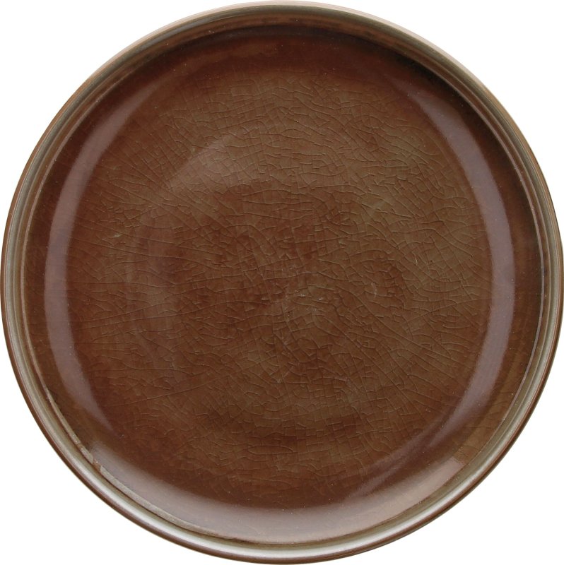 Porzellanserie "Terra" Teller flach Ø28,5 cm braun (1)