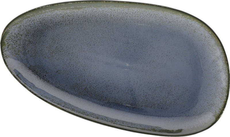 Porzellanserie "Spices" Sage Platte oval 38,5x20,5 (2)