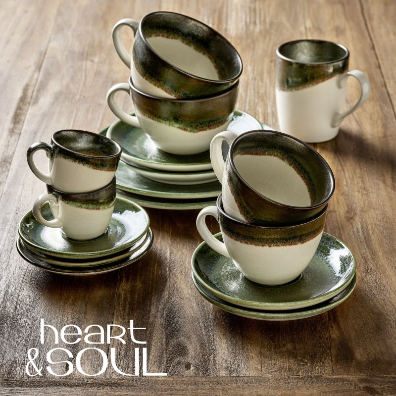 "Heart & Soul" Avocado Tasse untere Espresso (3)