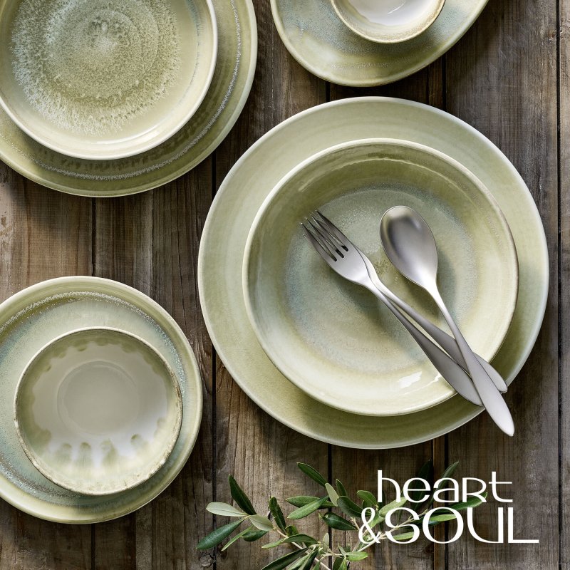"Heart & Soul" Thyme Teller Coup flach Ø30cm (3)