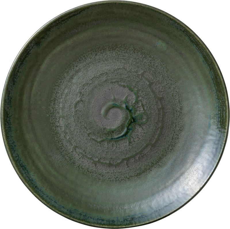 "Heart & Soul" Avocado Teller Coup flach Ø30cm (1)