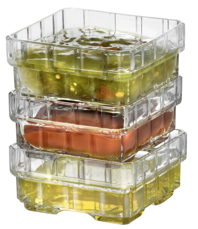 Snackschale "Stack" 6,8x7,4cm H:3,5cm (3)