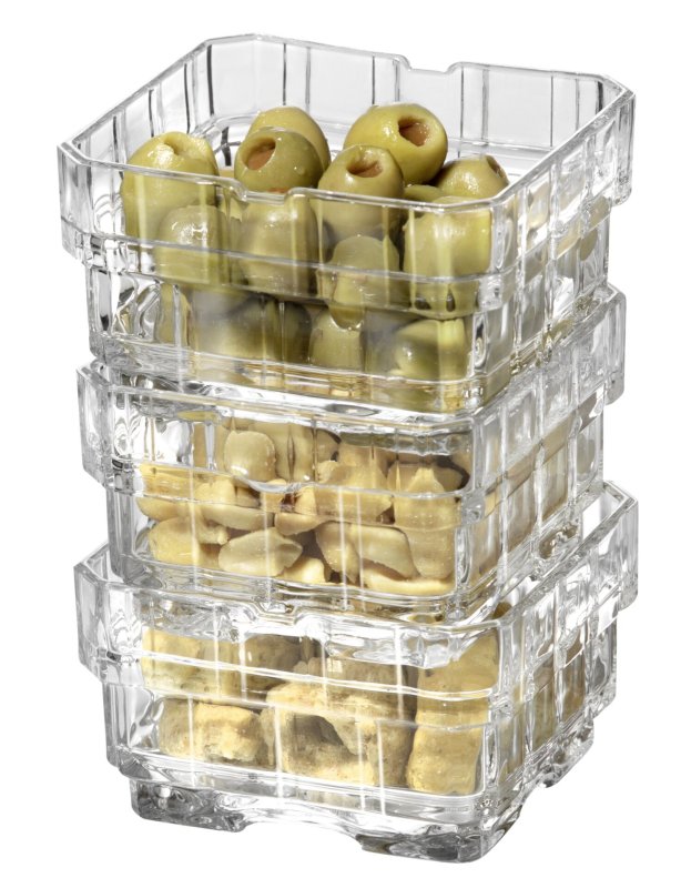 Snackschale "Stack" 8,6x8cm H:5cm (3)