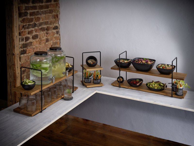 Buffet Etagere "Perfecto" Buffetbrett klein (5)